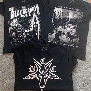 Black craft cult shirts